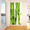 Fototapeta zielone liście bambusowe w aranżacji przedpokoju