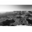 Fototapeta kanion Kolorado - wersja czarno biała