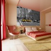 Fototapeta taksówki Nowego Jorku - ozdoba ściany w sypialni
