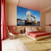 Aranżacja fototapety Tower Bridge w sypialni