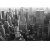 Fototapeta wieżowce Manhattanu czarno biała