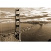 Fototapeta Golden Gate w sepii