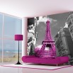Fototapeta wieża Eiffla różowa- najpiękniejsza w internecie
