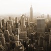 Fototapeta Empire State Building w sepii