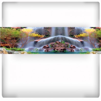 Fototapeta wodospad - panoramiczna