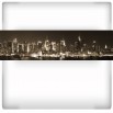 Fototapeta nabrzeża Nowego Jorku w sepii