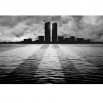 Fototapeta World Trade Center w kolorze czarno białym